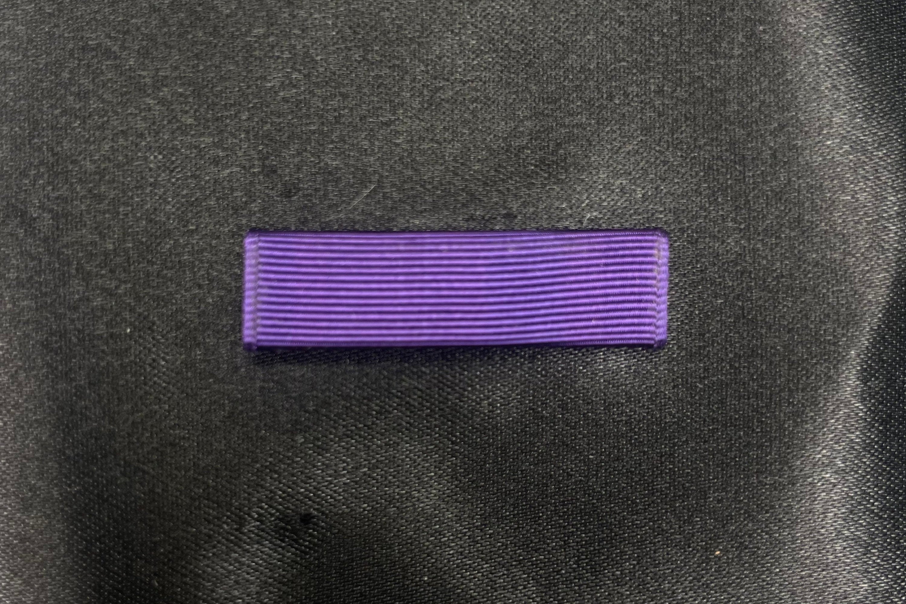 Mil-Bar Ribbon Purple