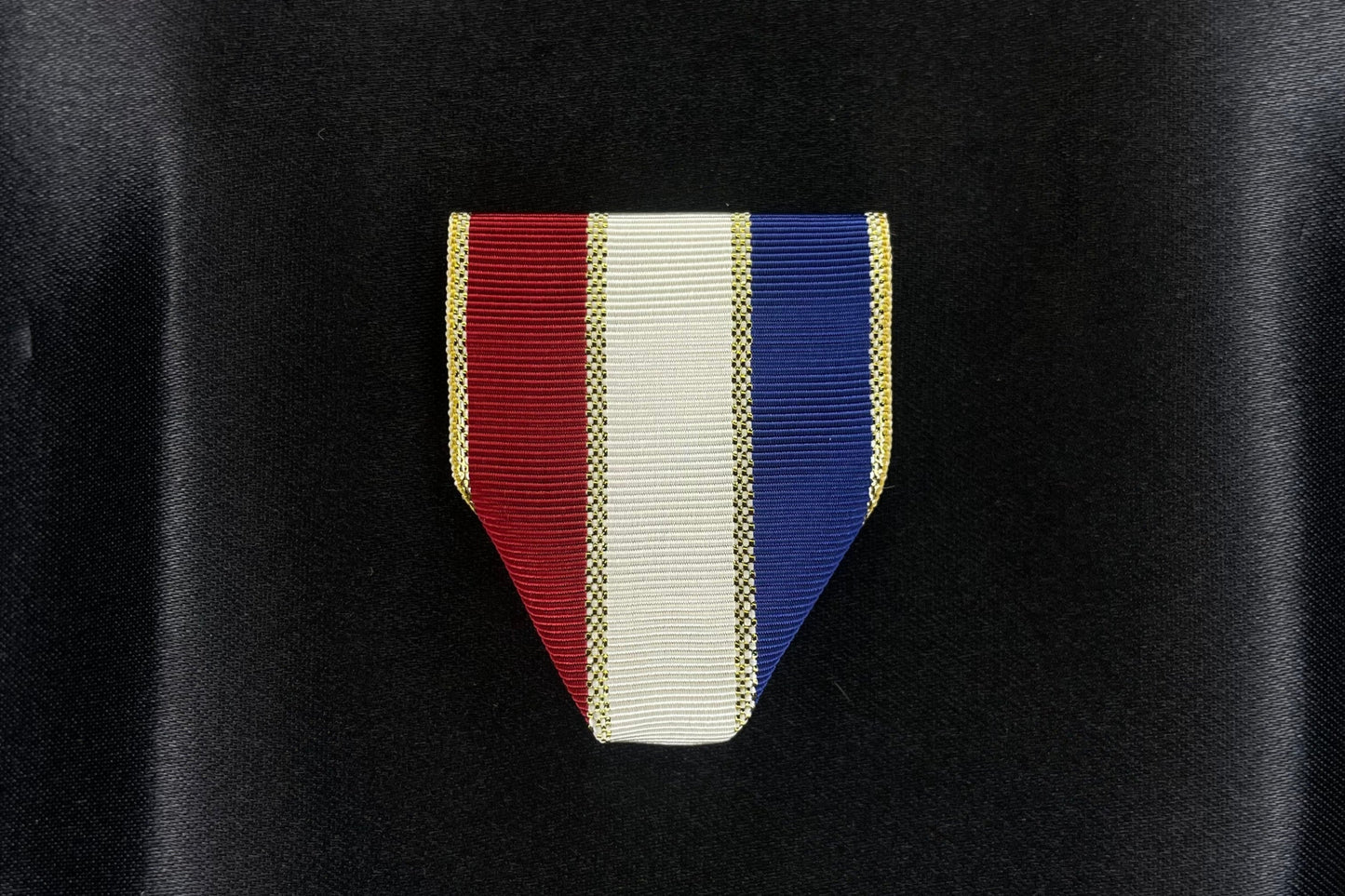 Mil-Bar Drape - Red-Wht-Blue-Gold Trim