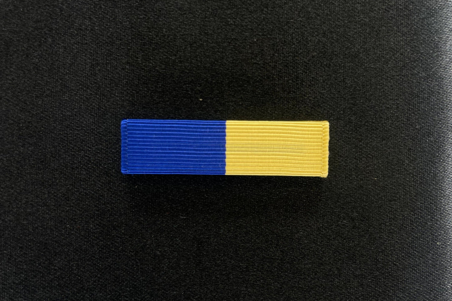 Mil-Bar Ribbon  Royal Blue-Gold
