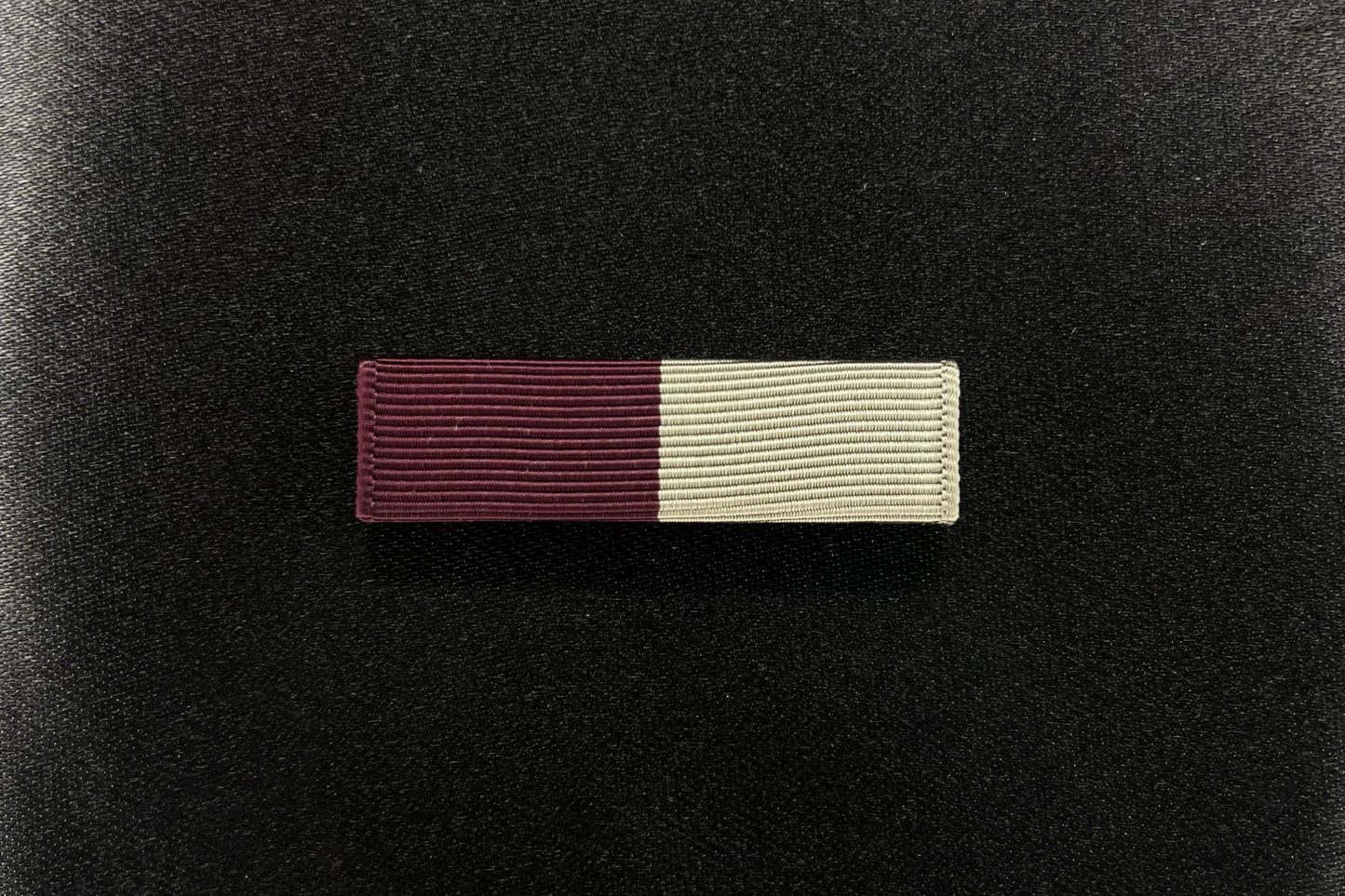 Mil-Bar Ribbon  Maroon-Grey