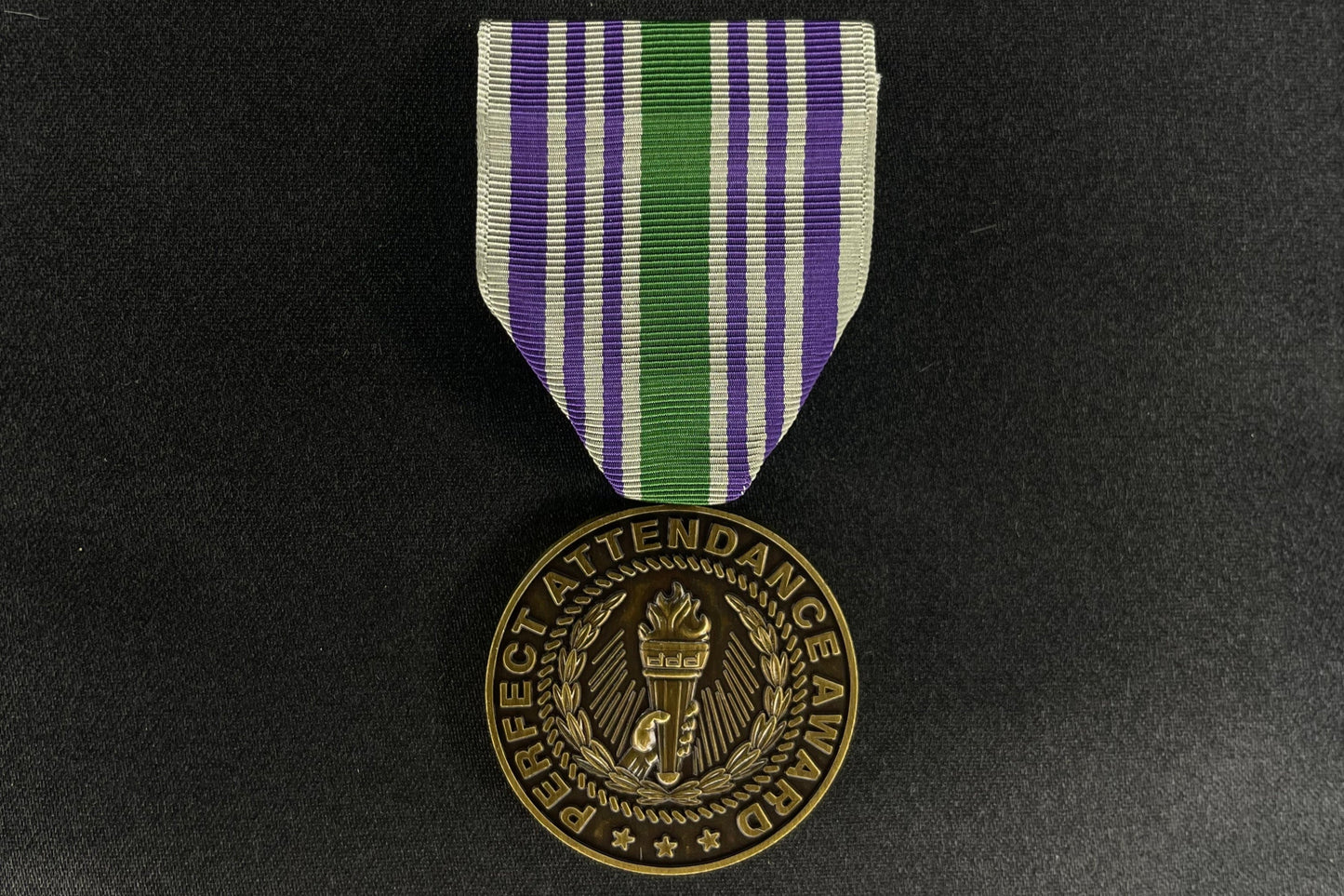 N-SERIES - Perfect  Attendance Award Medal & Drape Set  (N-1-4)