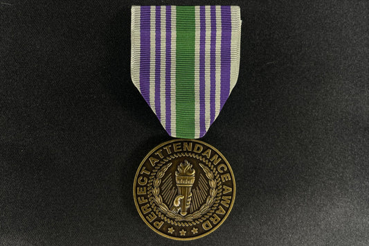 N-SERIES - Perfect  Attendance Award Medal & Drape Set  (N-1-4)