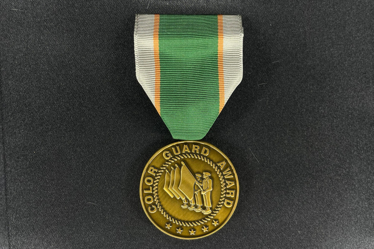 Color Guard Awards N-SERIES - Color Guard Award Medal & Drape Set (N-3-6) – Mil-Bar