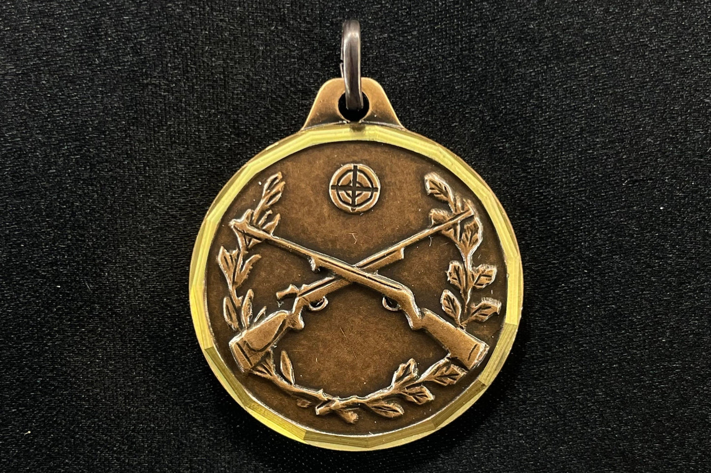 E-Series Medal  Bronze, Crossed Rifles