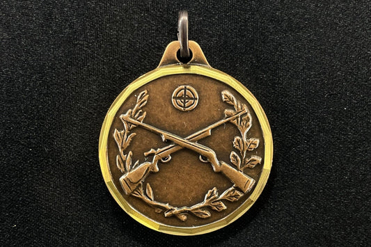 E-Series Medal  Bronze, Crossed Rifles