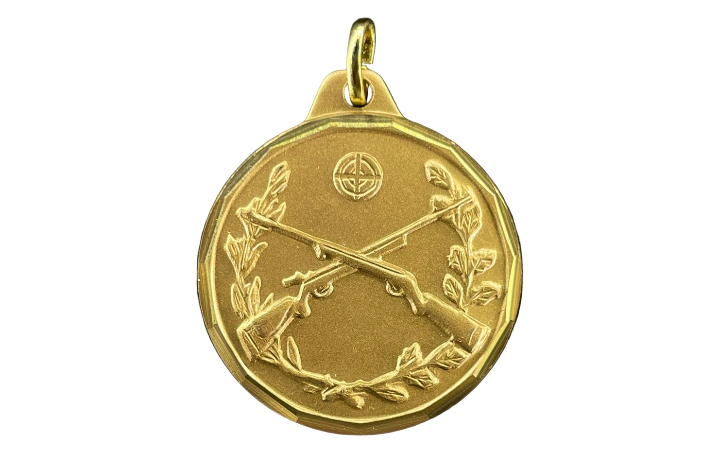 E-Series Medal  Gold, Crossed Rifles