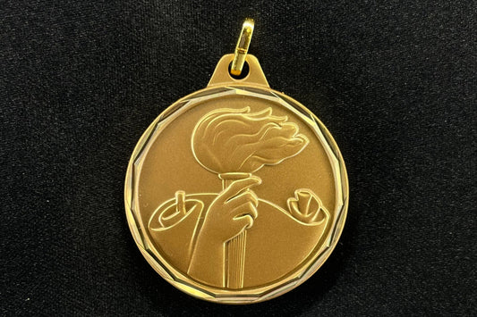 E-Series Medal - Gold Torch Achievement