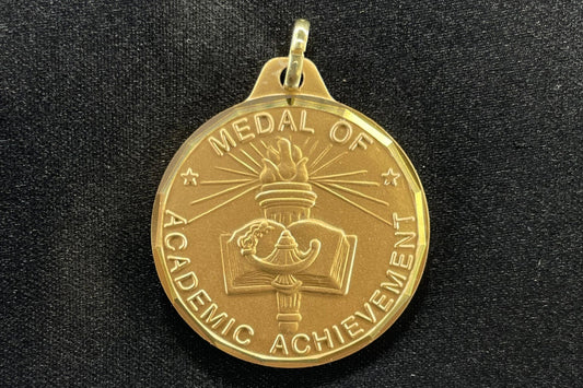 E-Series Medal - Gold Academic Achievement