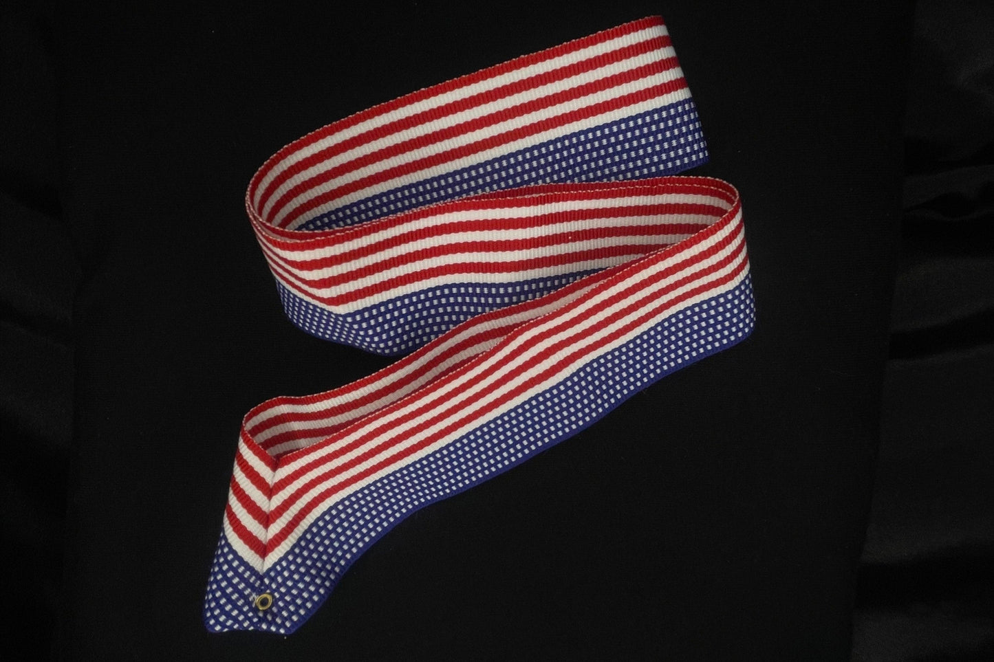 Patriotic Flag Neck Ribbon (Graduation)