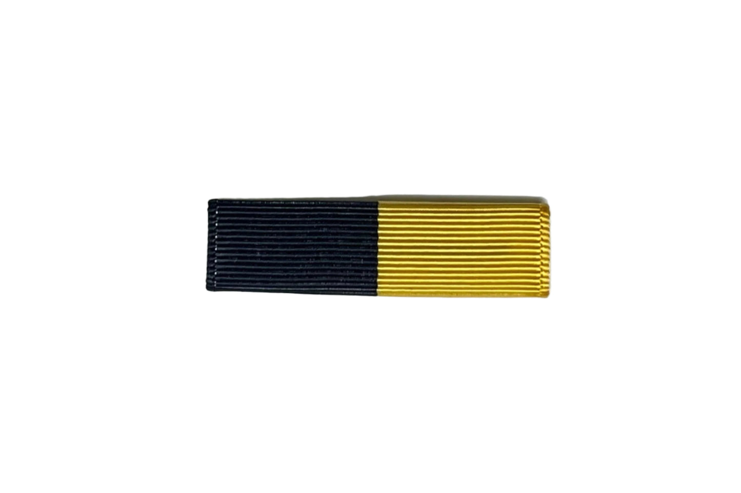 Mil-Bar Ribbon  Black-Gold