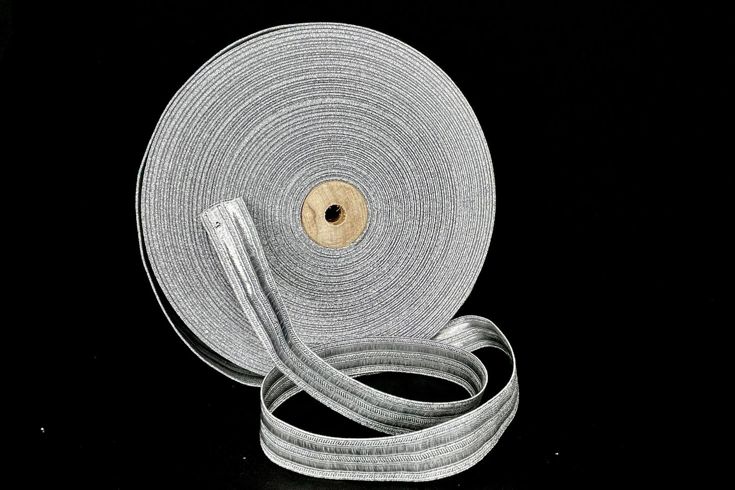 USAF Honor Guard 3-4" Silver Braid [36 yard roll]