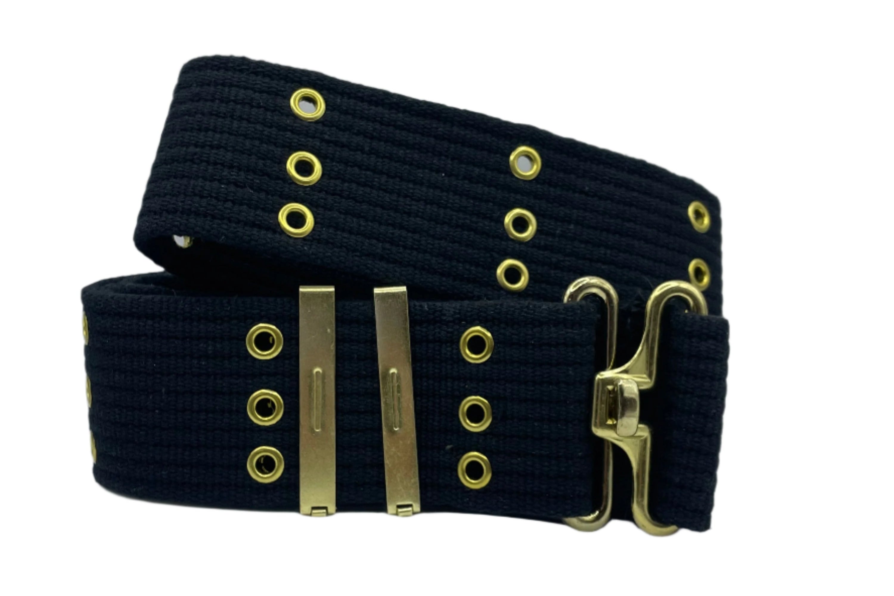 Pistol Belt w- Eyelets – Mil-Bar