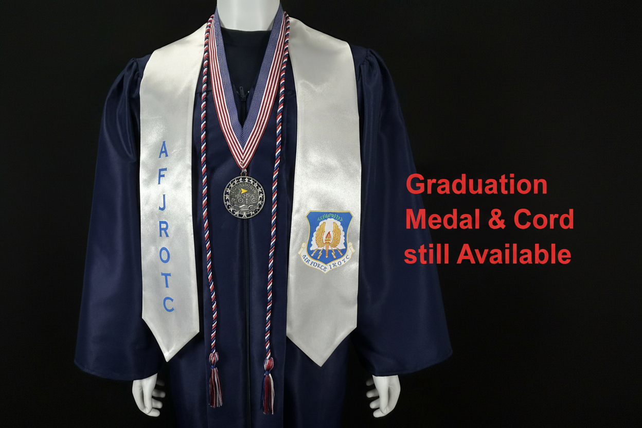 AFJROTC White Graduation Bundle