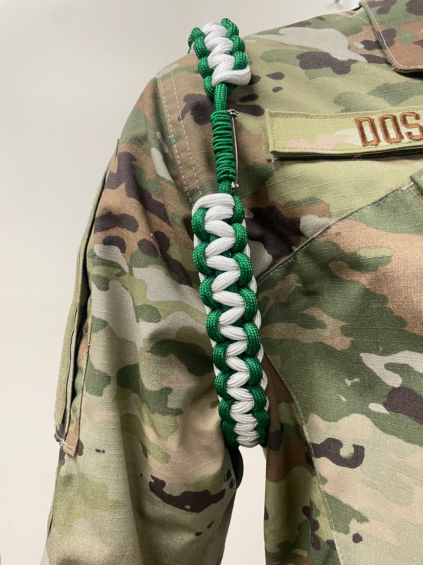 2 Color Shoulder Cord W/ Rolled Pin