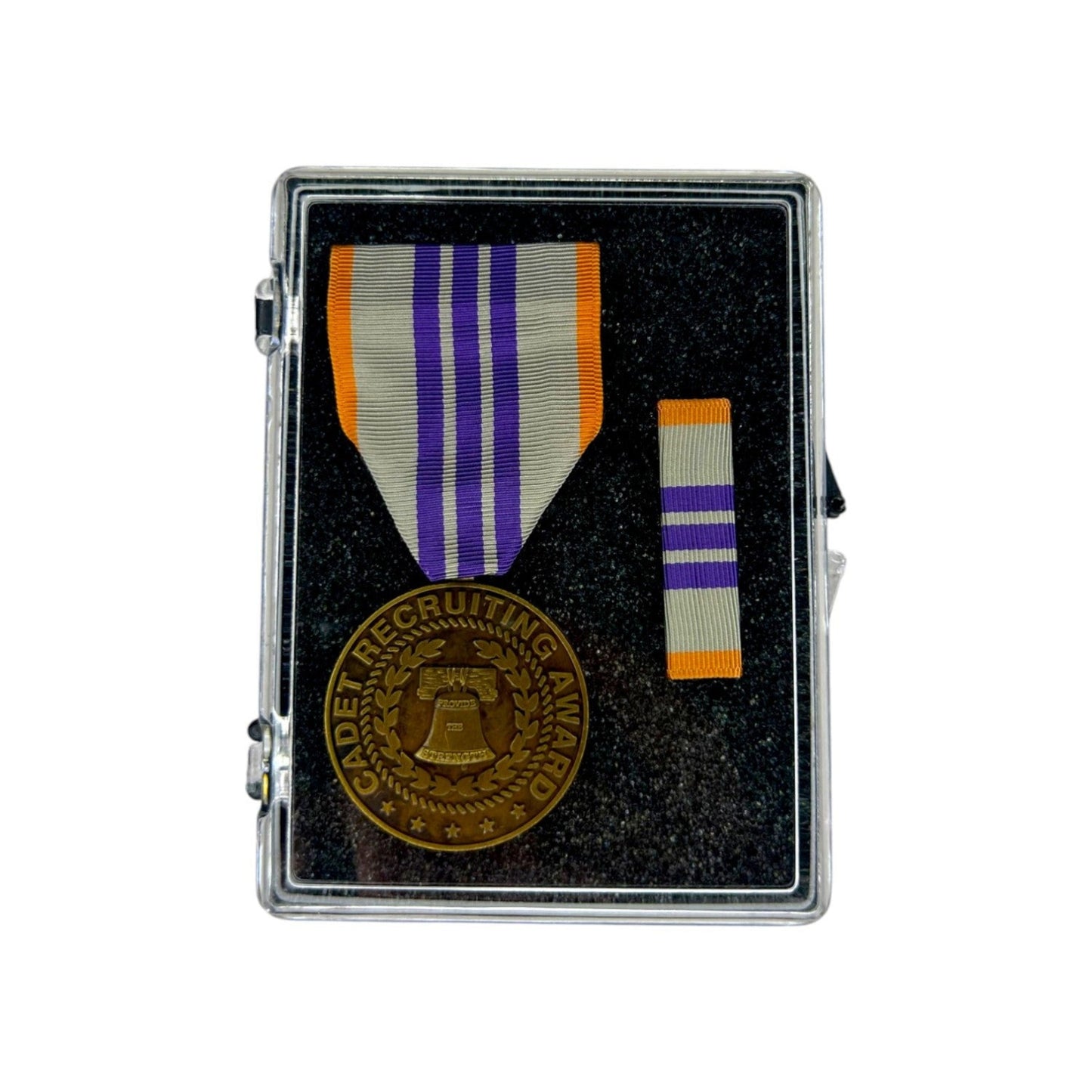 N-SERIES STOCK MEDAL SET -Recruiting Award Medal, Ribbon & Drape Set (N-4-2)