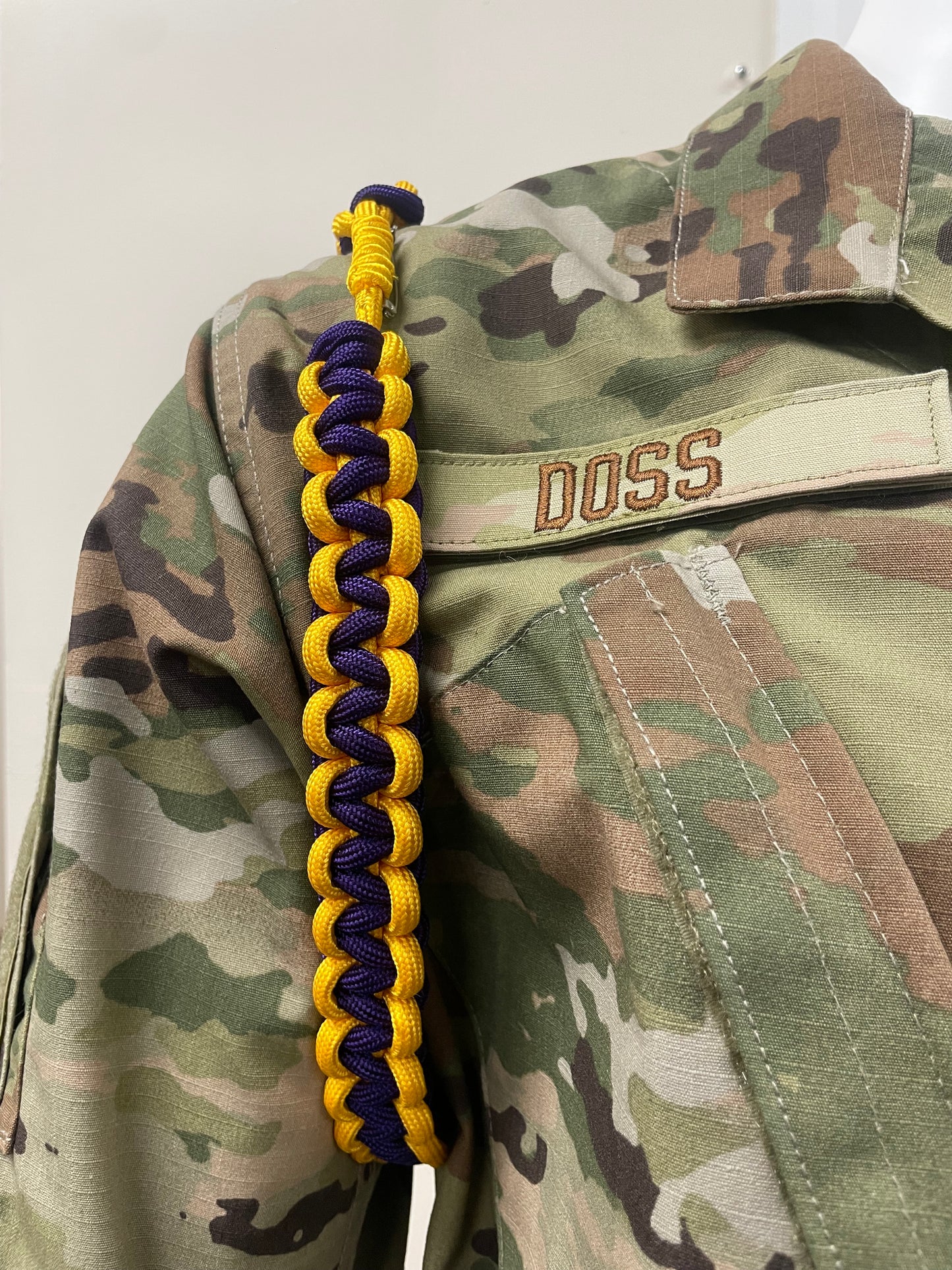 2 Color Shoulder Cord W/ Rolled Pin