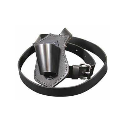 Single Flag Carrier, Leather Harness, Plastic Cup, Nickel Buckle