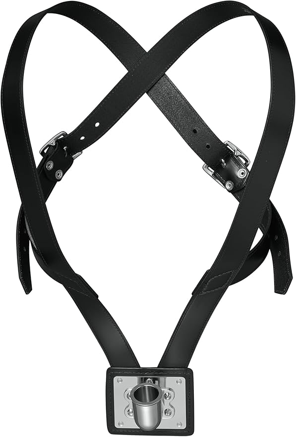Honor Guard Rope Double Harness, Honor Guard Flag Carrier, Leather Harness – Mil-Bar