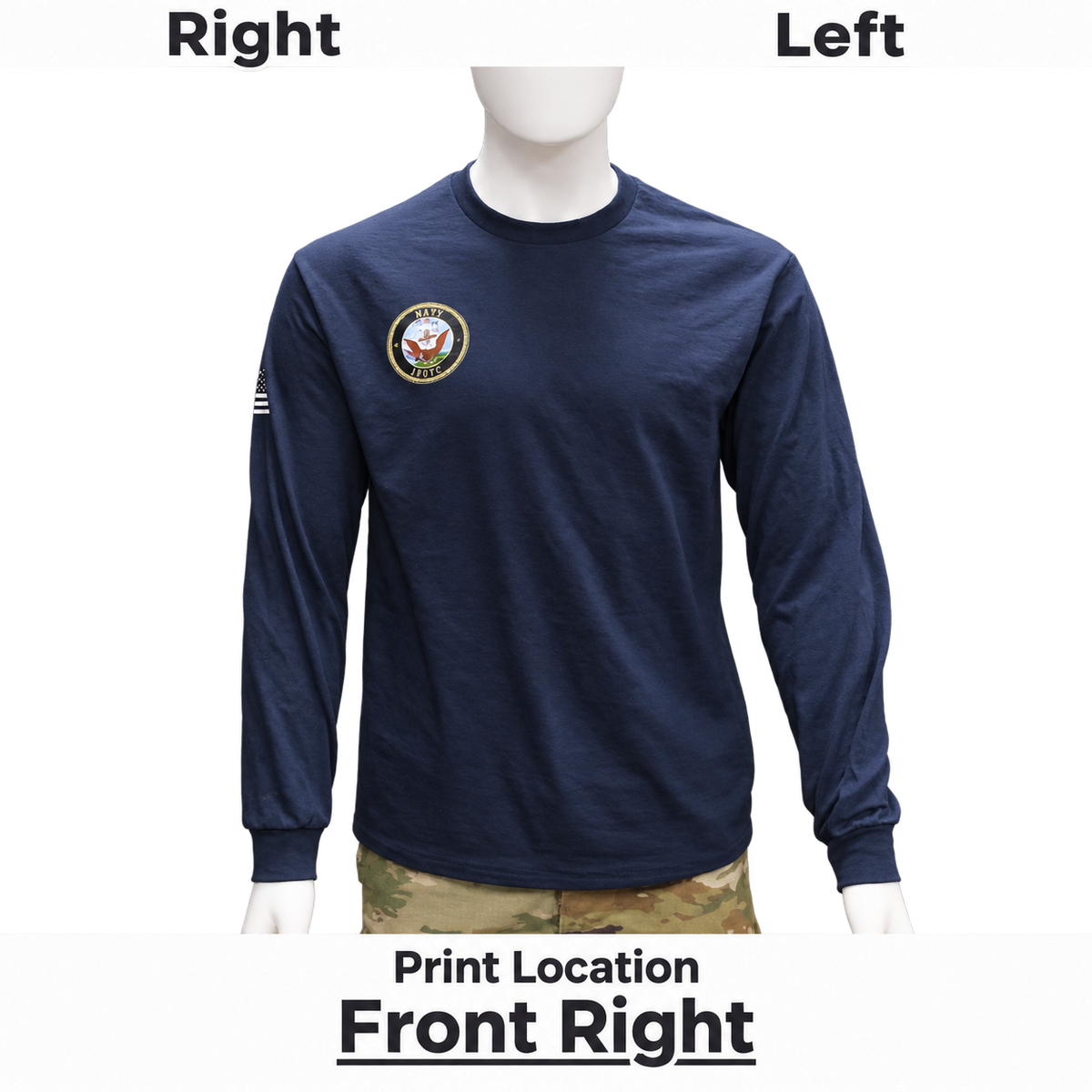 Unisex DryBlend Long Sleeve T-Shirt W/ Shoulder Imprints