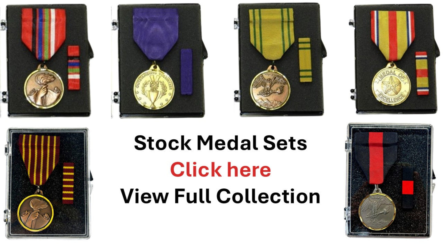 Universal Stock Medal Sets (Full Collection)