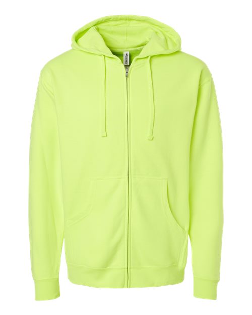 Unisex Midweight Full-Zip Hooded Sweatshirt