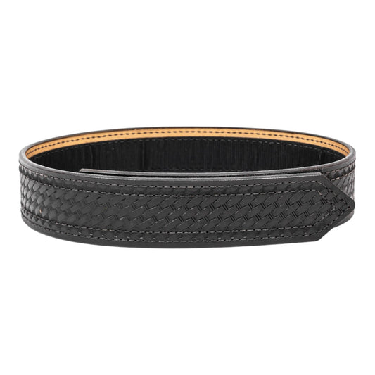 Sam Browne Belt, 2 1/4" Full Lined, Velcro, BW, Blk