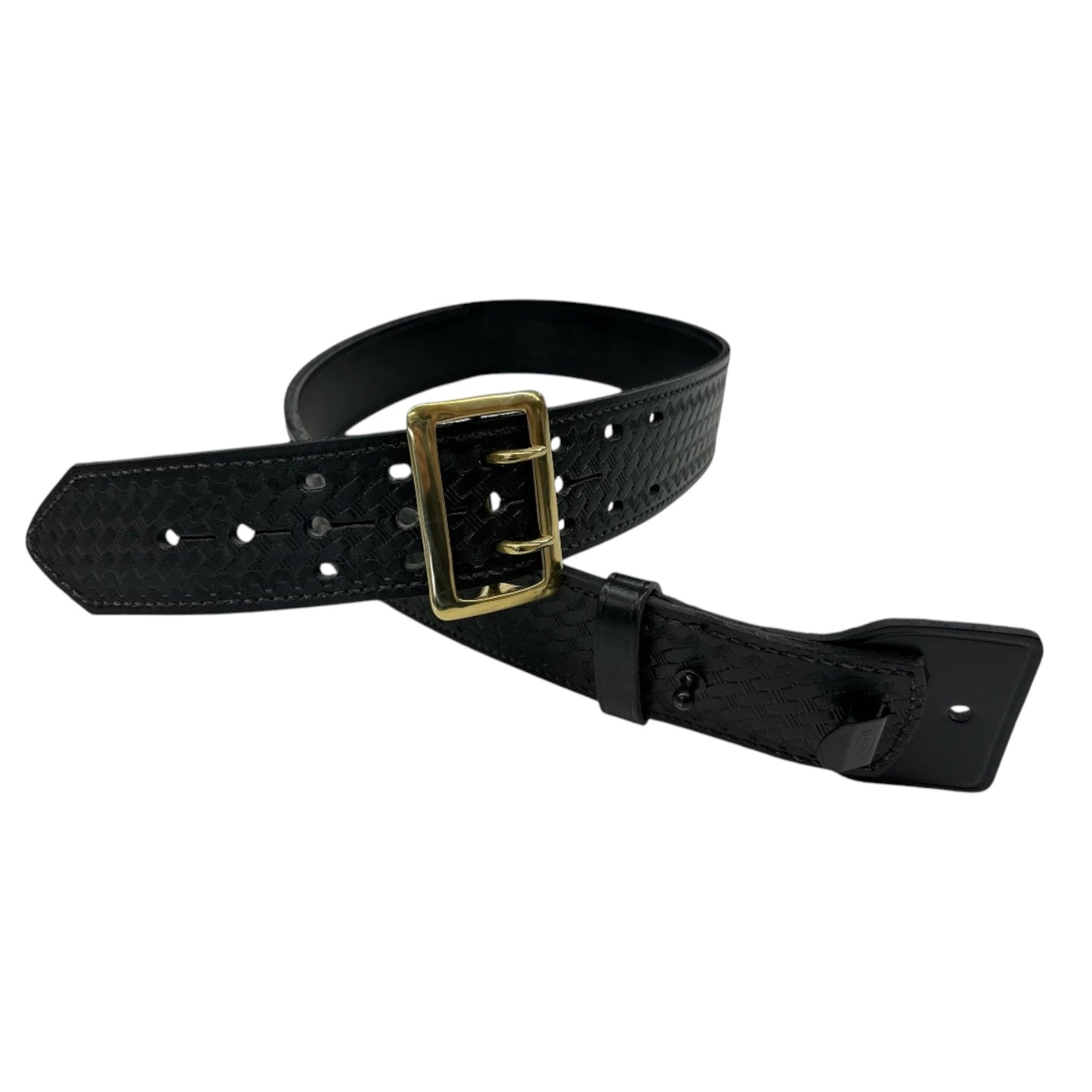 Sam Browne Waist Belt, 2 1/4", Half Lined, BW**LONG**