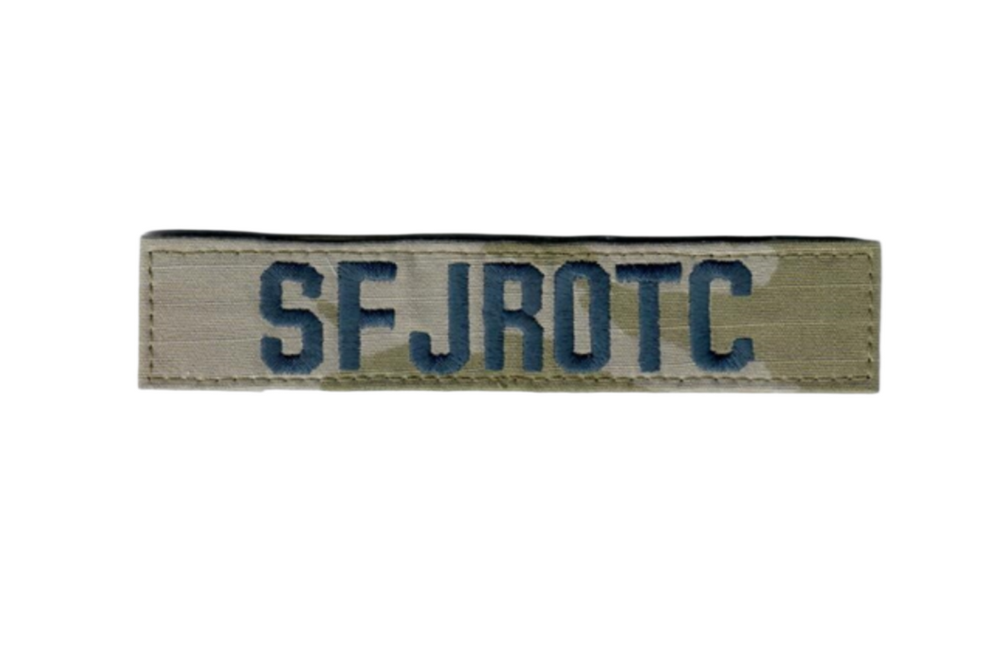 'SFJROTC' OCP Branch Nametape w- Velcro Attachment