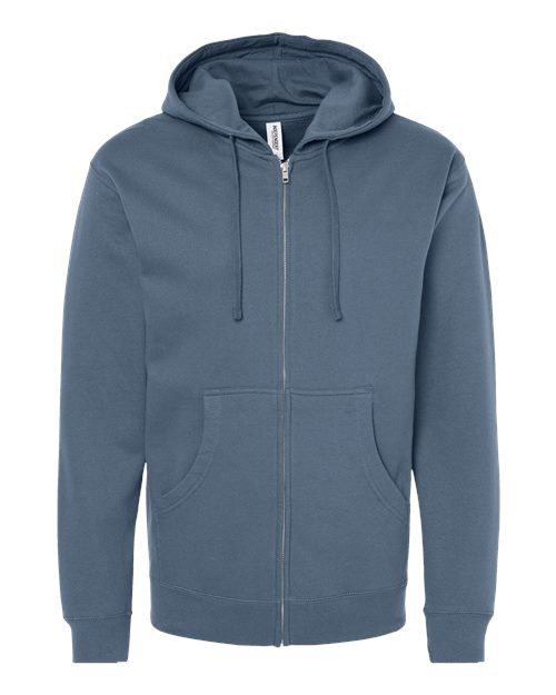 Unisex Midweight Full-Zip Hooded Sweatshirt