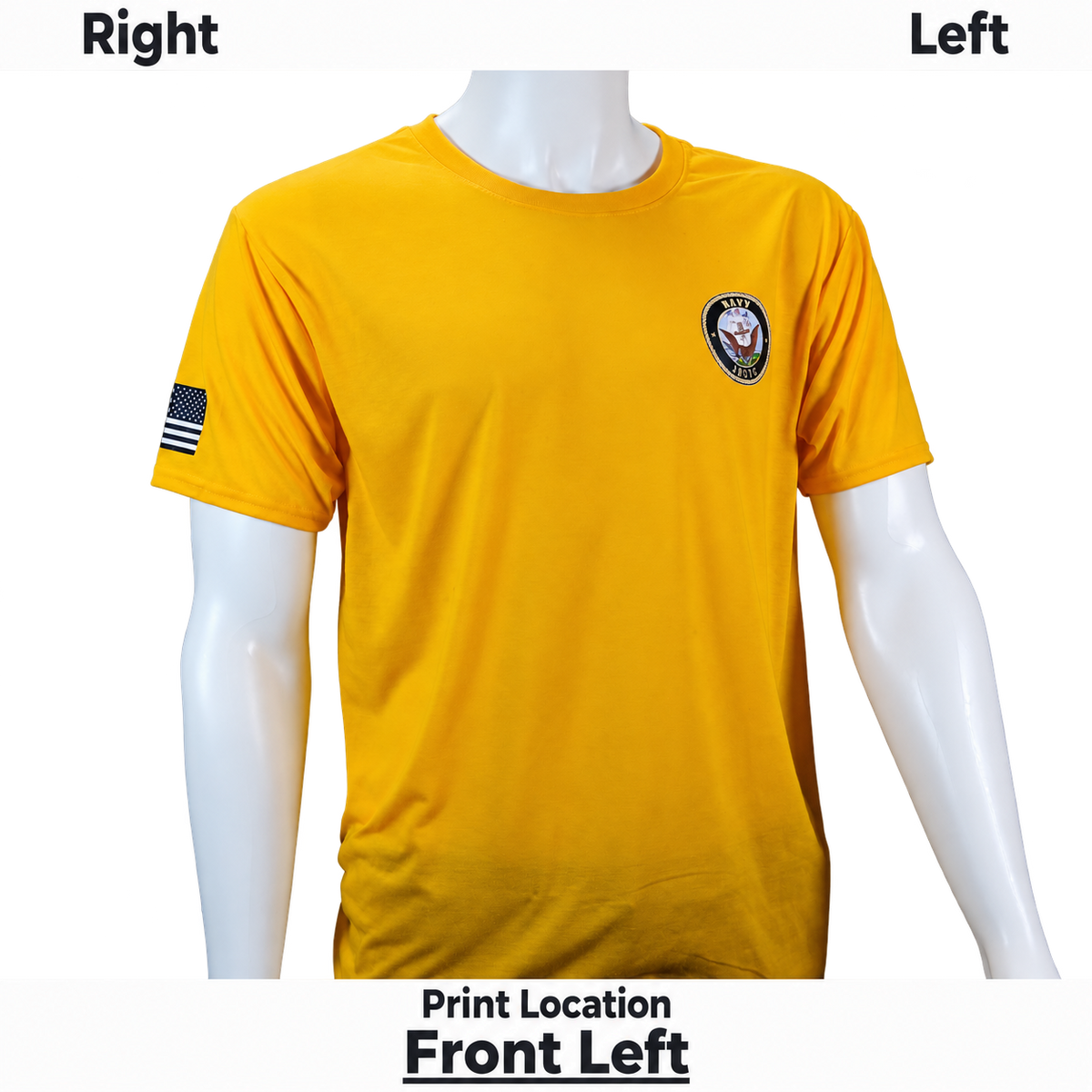 Unisex Performance T-Shirt W/ Shoulder Imprints