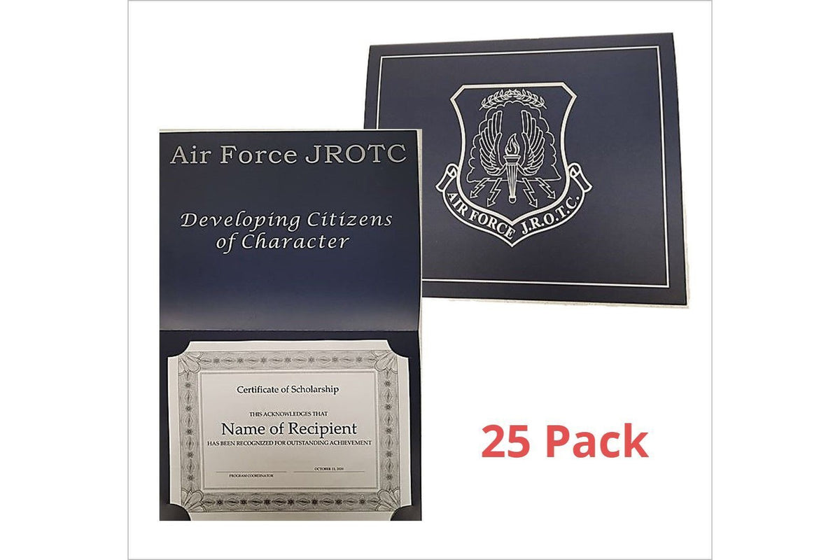 Air Force Certificate Holder  (25 Pack)