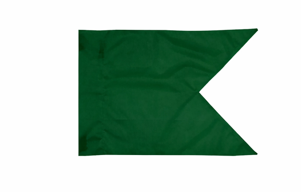 Custom Guidon Flag Double Sided Embroidered (Quick 2-3 Month ETA)