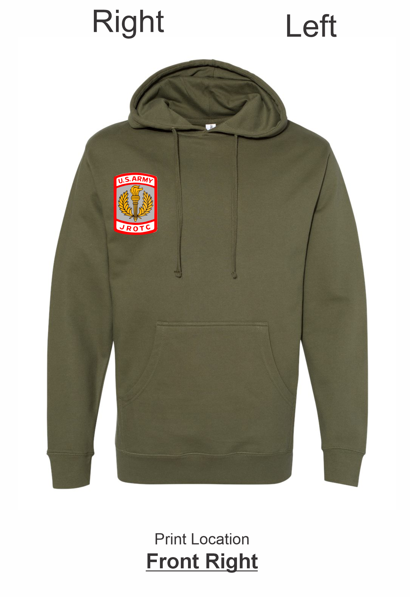 Unisex Midweight Hooded Sweatshirt