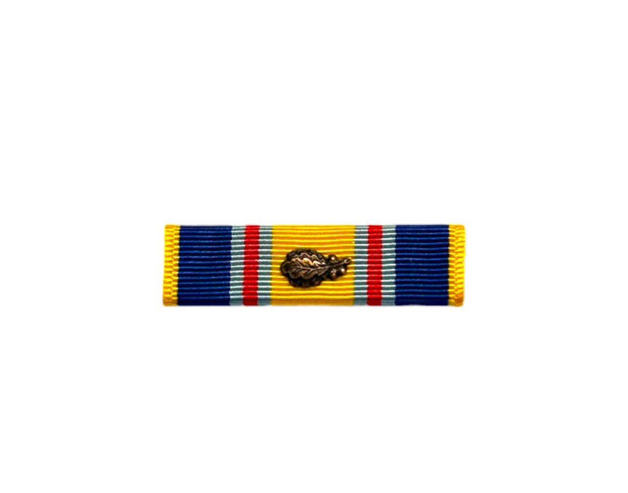 Ribbon-AFJROTC Health and Wellness w/ Oak Leaf – Mil-Bar