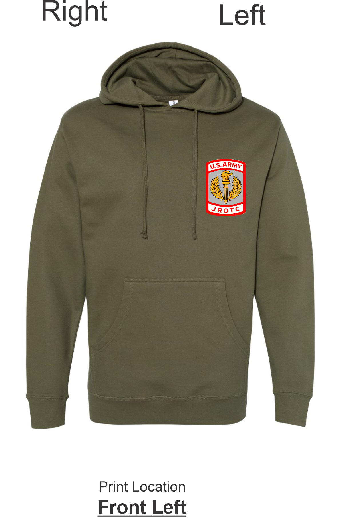 Unisex Midweight Hooded Sweatshirt