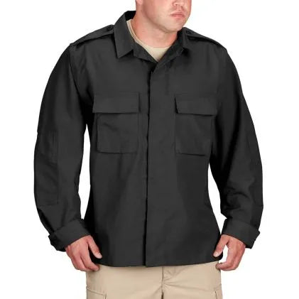 Propper BDU Shirt ?Çô Long Sleeve  (Black)