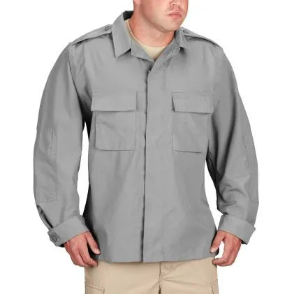 Propper BDU Shirt ?Çô Long Sleeve  (Grey)