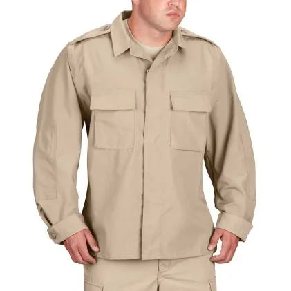 Propper BDU Shirt ?Çô Long Sleeve  (Khaki)