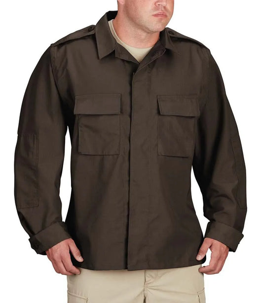 Propper Men's Tactical Shirt - Long Sleeve  Sheriff's (Brown)