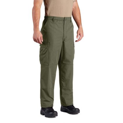 Propper BDU Trouser Button Fly - 100% Cotton Ripstop ( Woodland , Olive Green , Dark Navy )