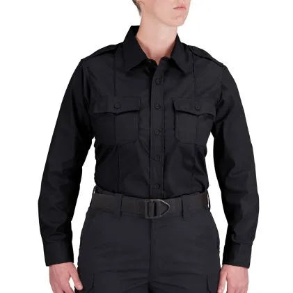 Propper Duty Women's LS Shirt (Midnight Navy)