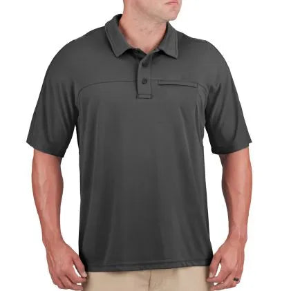 Propper Men's HLX Polo-Short Sleeve (Charcoal)
