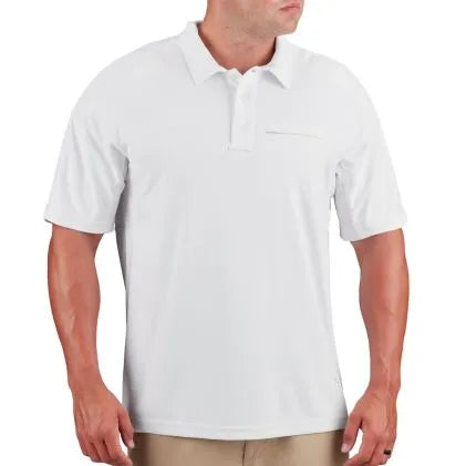 Propper Men's Tactical Shirt - Short Sleeve - (Poplin White)