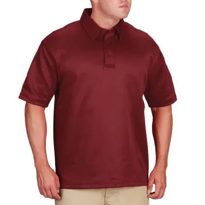 Propper I.C.E.  Mens Performance Polo Short Sleeve  (Burgundy)