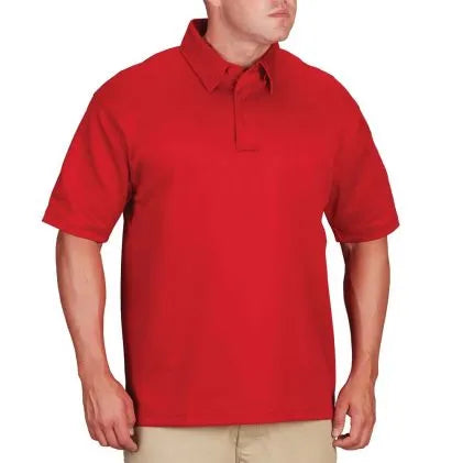 Propper I.C.E. Mens Performance Polo Short Sleeve  (Red)