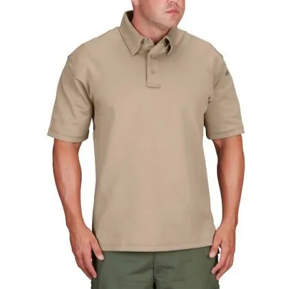 Propper I.C.E.  Men Performance Polo Short Sleeve  (Silver Tan)