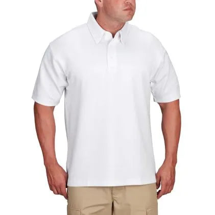 Propper I.C.E.  Men Performance Polo Short Sleeve  (White)