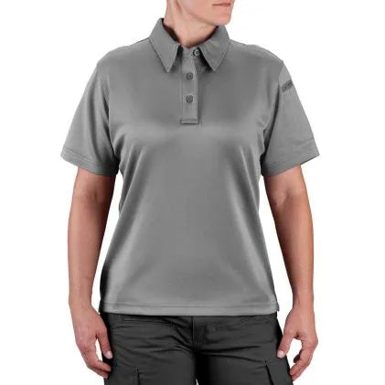 Propper I.C.E. Womens Performance Polo Short Sleeve  (Grey)