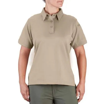 Propper I.C.E. Womens Performance Polo Short Sleeve  (Silver Tan)