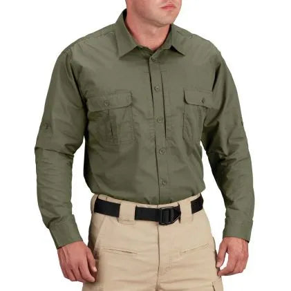 Propper Kinetic Long Sleeve Shirt (Olive Green)
